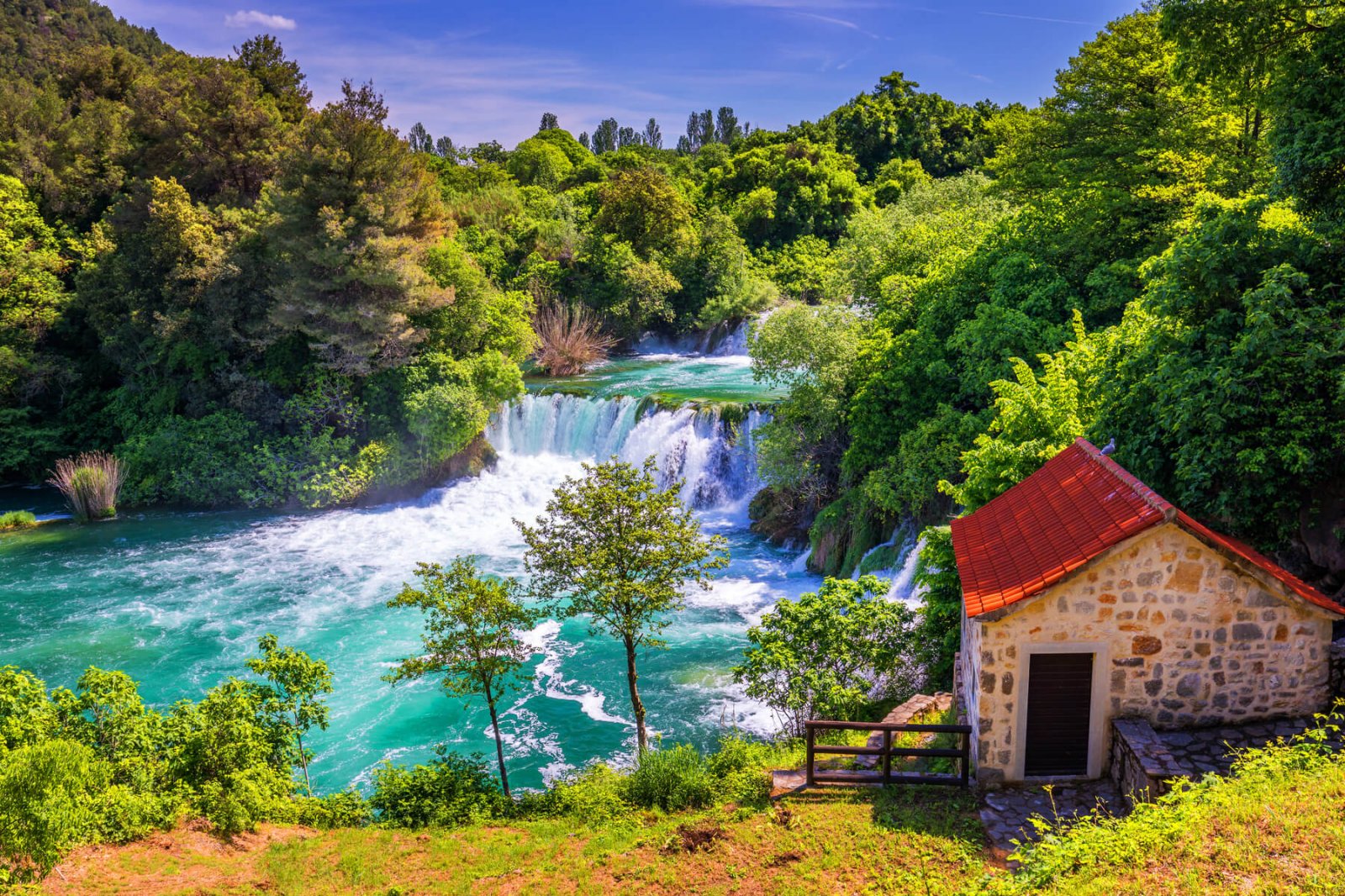 N.P. Krka waterfalls & Šibenik